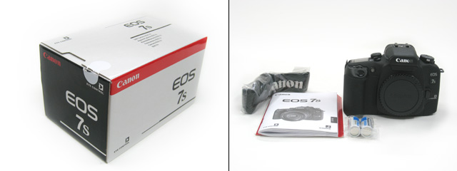 EOS 7s のパッケージ